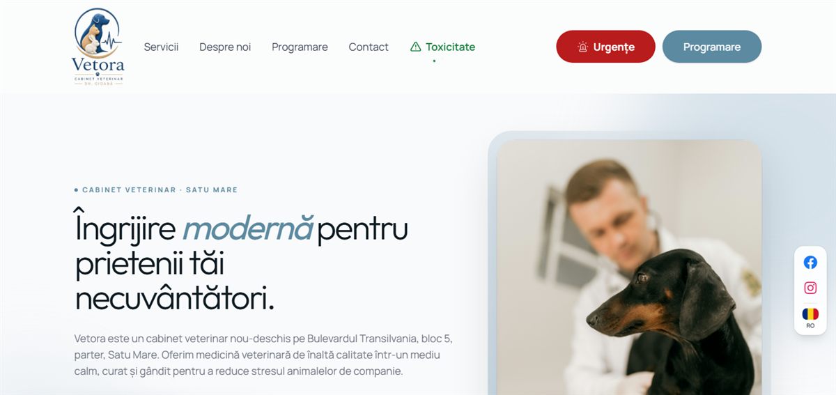 VETORA — clinică veterinară